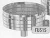 Dop: condensdop met afloop onderaan, diameter 200 mm FU5 /p.stuk