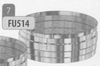 Dop: voor T-stuk, diameter 200 mm FU5 /p.stuk