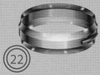 Band: klemband, diameter 150/200 mm TWIN /p.stuk