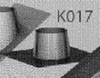 Dakplaat 0 graden RVS/inox (plat dak), diameter 150/200 mm TWIN /p.stuk