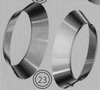 Kraag: stormkraag, diameter 150/200 mm TWIN /p.stuk