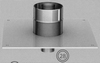 Saneringsset: voor schoorsteen flex/twin, diam. 150/200 mm TWIN /p.stuk