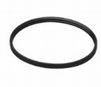 Ring: dichtingsring zwart (binnen al-bi)  Ø100mm