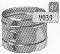 Klemband, diameter 130 mm  Ø130mm
