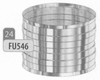 Mof: aansluitmof beide zijden vrouwelijk, diameter 150 mm Ø150mm