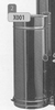 Profinorm dubbelwandig RVS RVS (isolatie 32mm) DW/p.stuk