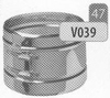 Klemband, diameter 130 mm Ø130mm