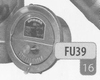 Trekregelaar (past in FU-38 T-stuk voor trekregelaar) per stuk