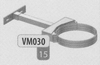 Beugel: muurbeugel 120-360 mm, diameter 180 mm DWmammoet/p.st