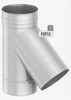 T-stuk 135 graden, diameter 100 mm Ø100mm