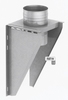 Steun: vertrekmuursteun, diameter 100 mm Ø100mm